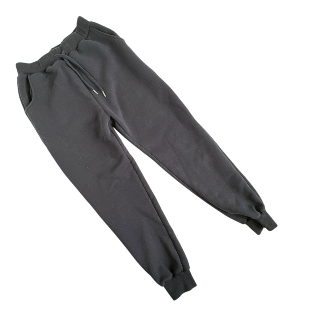 Navy Blue Fleece Line Sweat Pants